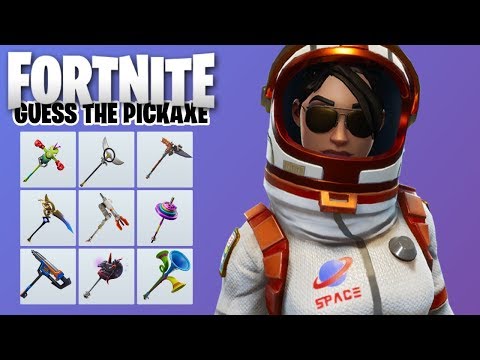 GUESS THE PICKAXE in FORTNITE Challenge | Ultimate Fortnite Quiz