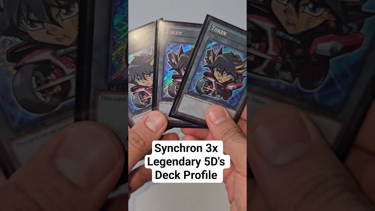 Synchron deck using ONLY 3 Legendary 5Ds collectors deck!