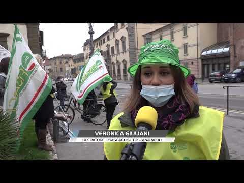 Pistoia: 600.000 lavoratori protestano per un contratto scaduto da 7 anni