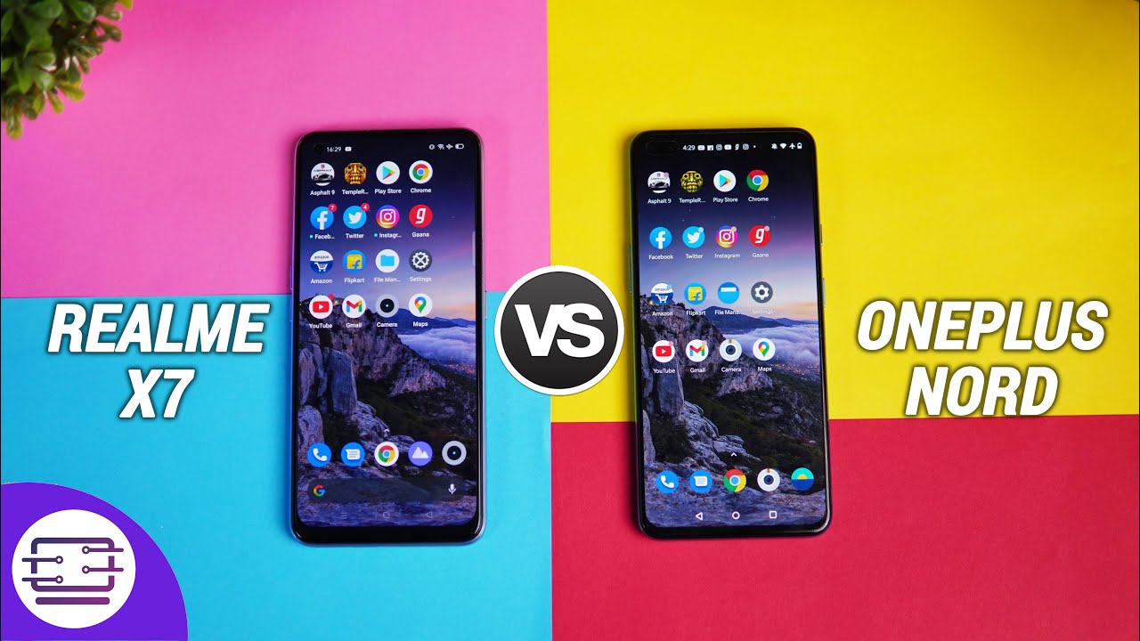 Realme X7 vs OnePlus Nord Speedtest Comparison [Dimensity 800U vs SD765G]