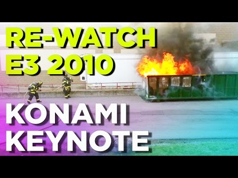 Time Warp! Re-Watch Konami's E3 2010 Keynote (360p)