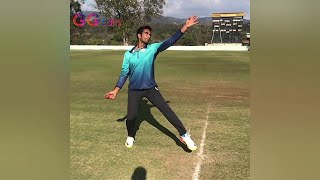 Jayant Yadav | Bowling Action In Slow Motion | Gujarat Titans' Player |