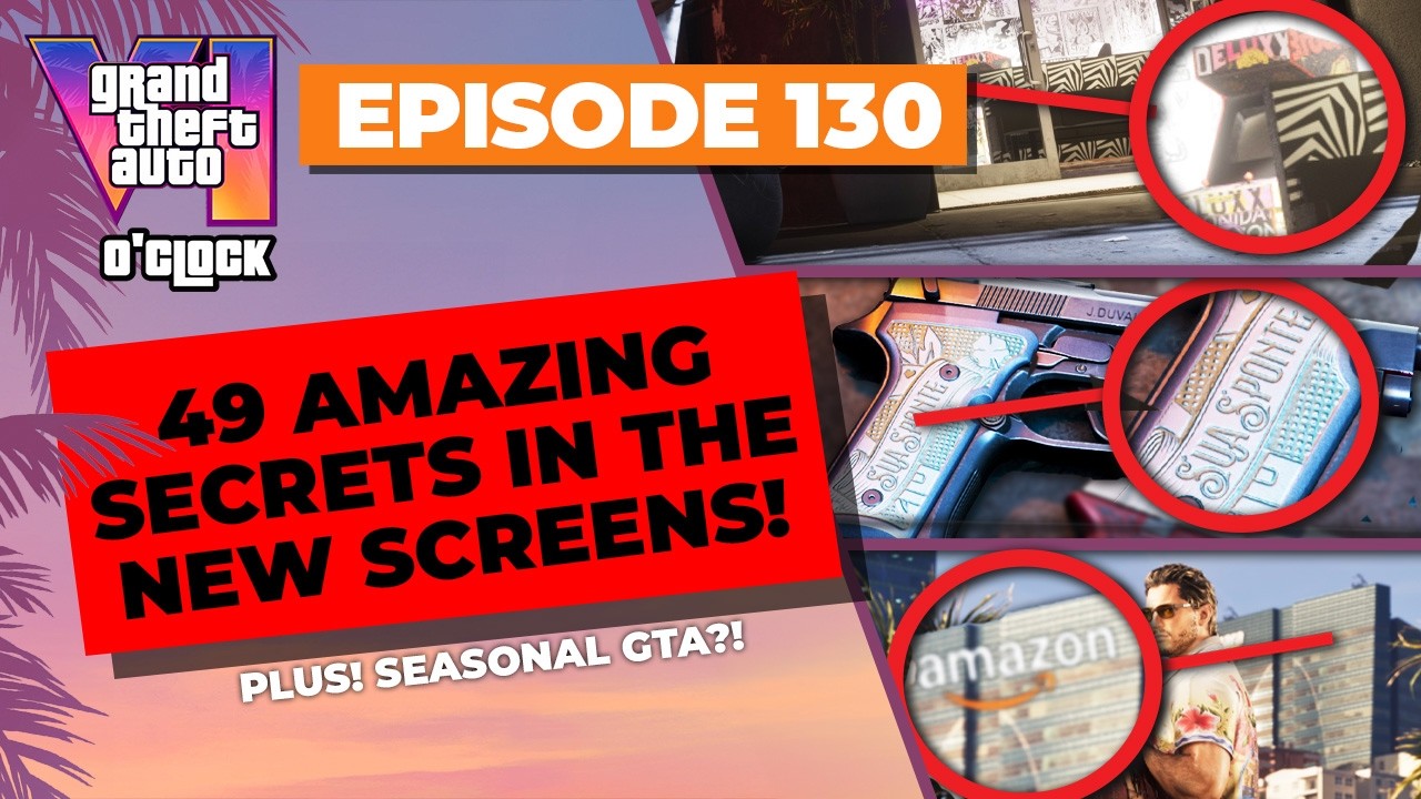 49 Incredible Secrets Hiding in the New Screenshots - GTA VI O'clock - Episode 130 - YouTube