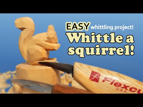 Simple Squirrel (Carving is Fun) tutorial thumbnail