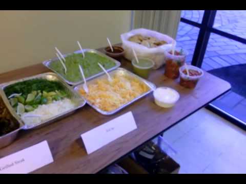 Cazadores Catering video.