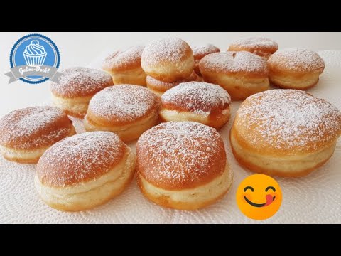 Best Berliner Recipe | Doughnuts | Kreppel | Simple & Delicious