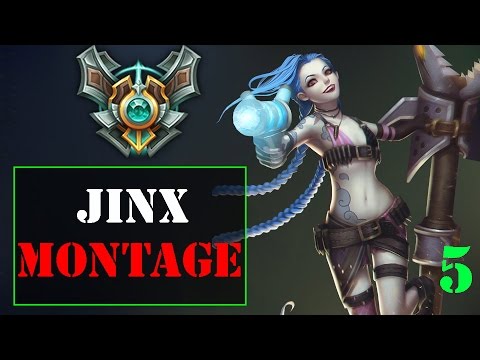 Jinx Montage 5 - Best Of Jinx 2017 | League Of Legends Mid