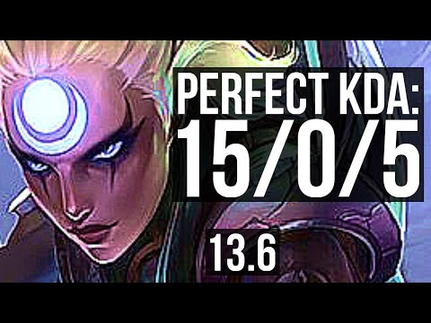 DIANA vs SYNDRA (MID) | 15/0/5, Quadra, Legendary | KR Diamond | 13.6