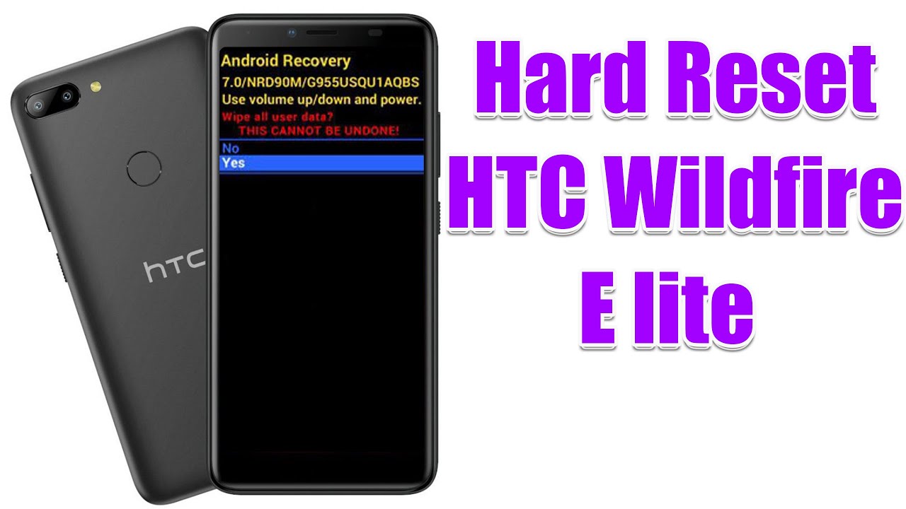 Hard Reset HTC Wildfire E lite | Factory Reset Remove Pattern/Lock/Password (How to Guide)