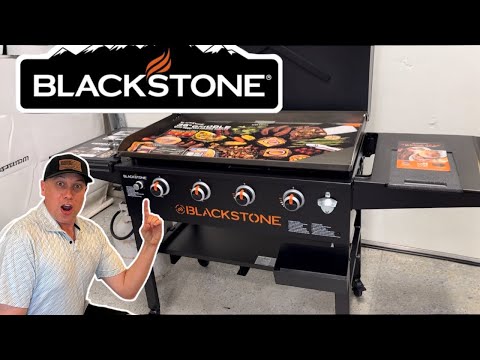 Blackstone 36 inch Griddle w/ Hood Assembly & Overview