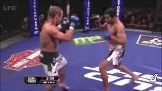 José Aldo Vs. Urijah Faber - Leg kicks from hell