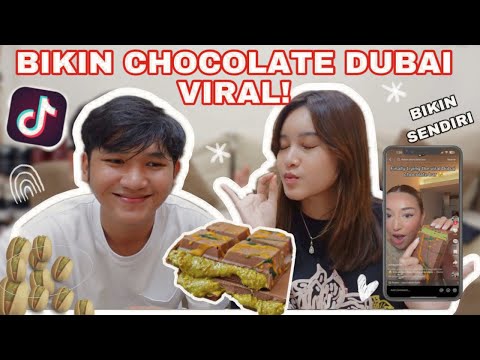 MAKE DUBAI'S VIRAL PISTACHIO KUNAFA CHOCOLATE BAR!! | Aurelliaurel