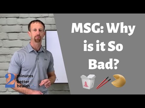 Why is MSG Bad? | 2 Minutes to Better Health