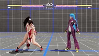 DOA6　クーラ投げ確