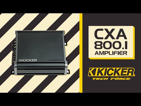 Why the Kicker CXA800.1?