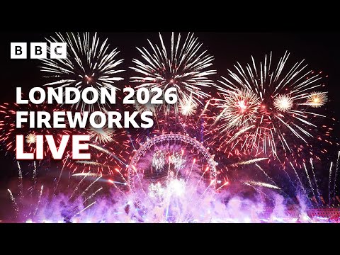 Happy New Year Live! 🎆 London Fireworks 2026 🔴 BBC