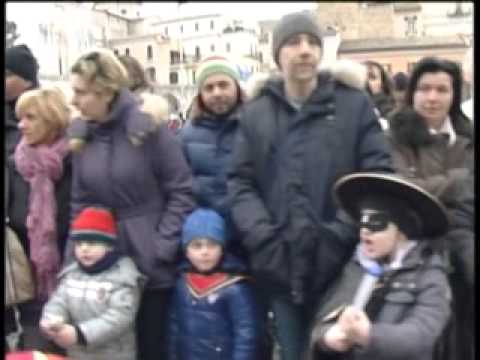 ONDA TG 13.02.2013 - BABY GANG CARNEVALE: SEGNALAZIONE A SULMONA