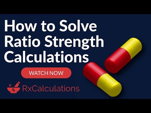 How to Solve Ratio Strength Calculations