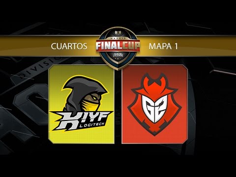 KIYF Logitech vs G2 Vodafone  - #FinalCup11 - Cuartos - Gamergy Orange Edition - Mapa 1