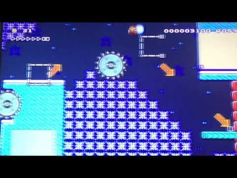 Insane Super Mario Snowball Speed Level - 60 seconds