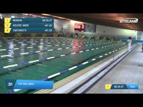 Serie 12 dei 100 Stile Libero  Assoluti Maschi Master - Campionati Regionali Master 2015 VENETO e F