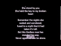 Upstarts and Broken Hearts by Dropkick Murphys with lyrics