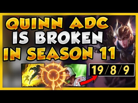 QUINN'S BEST ROLE IN SEASON 11 IS ADC! THIS IS HER BEST META IN 3 YEARS - League of Legends