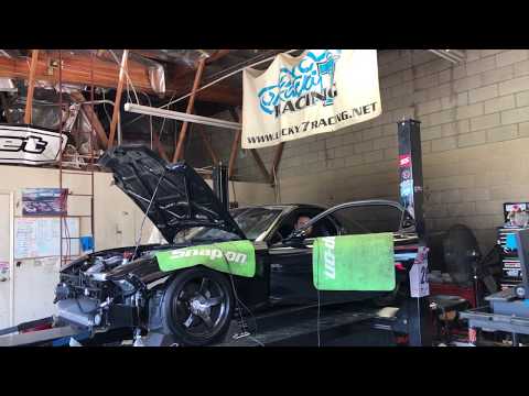Stock 13B RX7 with a EFR 8374, Turblown IWG manifold, Adaptronic ECU