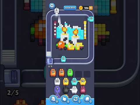 Pixel Flow Level 446 Walkthrough