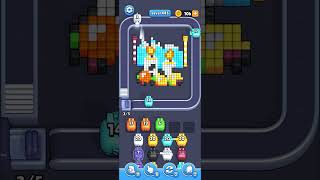 Pixel Flow Level 444,445,446 Walkthrough Gameplay #games #gaming #gameplay