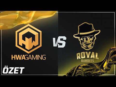 HWA GAMING ( HWA ) vs Royal Bandits ( RB ) Maç Özeti | 2018 Yaz Mevsimi 4. Hafta