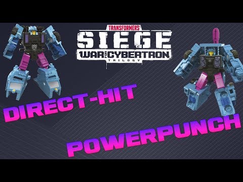 Transformers: Siege - DECPTICON DIRECT-HIT & POWERPUNCH