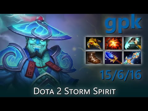 "gpk" 15/6/16 | Dota 2 Storm Spirit highlights