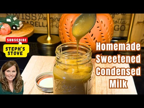 Homemade Sweetened Condensed Milk: Easy Foolproof Recipe - Steph’s Stove 