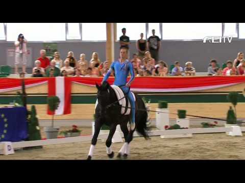 FEI European Vaulting Championships 2013 - Male Senior Compulsory 3rd Place - Erik Oese