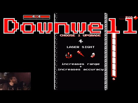 "Downwell" The Retro Shooter Game PC Gameplay - YouTube