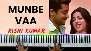 Munbe Vaa Piano Instrumental  BGM  Notes  Chords  