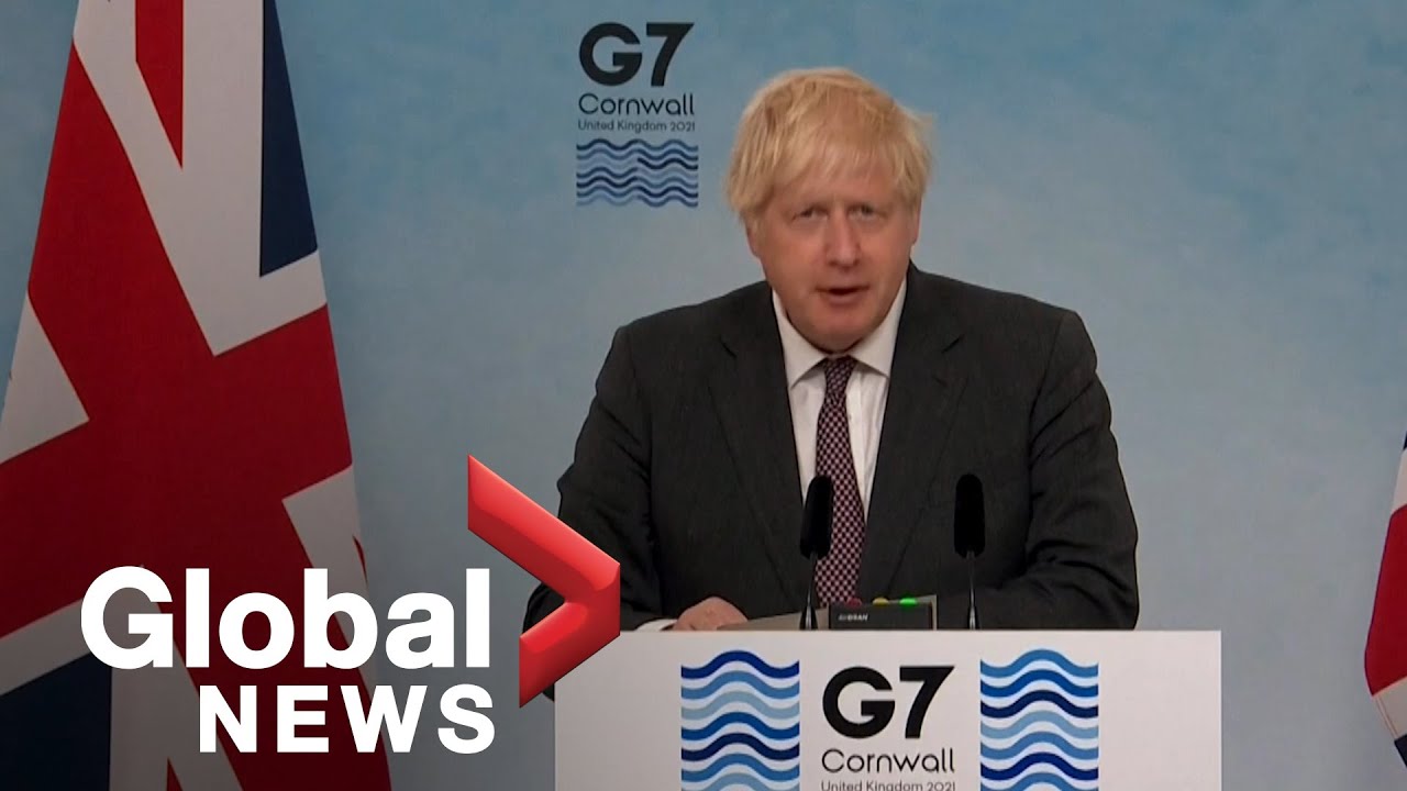 G7 leaders pledge 1 billion COVID-19 vaccine doses to poorer nations: UK PM Johnson