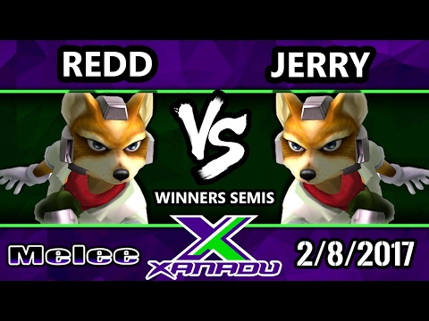 S@X 188 - Kingsmen | Redd (Fox) Vs. Jerry (Fox) - SSBM Winners Semis - Smash Melee