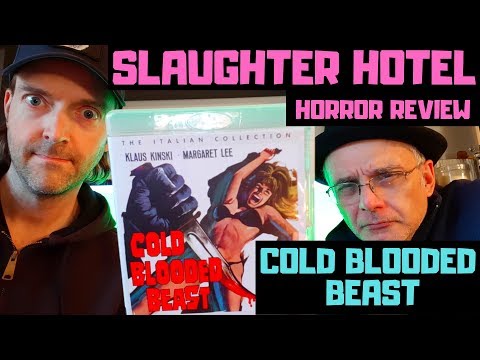 Slaughter Hotel aka Cold Blooded Beast Giallo Horror Movie Review Video! Blu-ray Collection Update