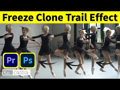 Easy Clone Freeze Frame Effect in Premiere Pro and Photoshop 2022 | KaiCreativ