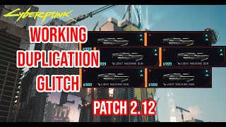 Cyberpunk 2077 - Duplication glitch WORKING Patch 2.12