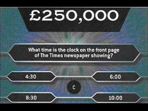 £250,000 Question