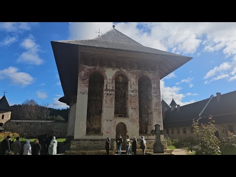 MĂNĂSTIREA MOLDOVIȚA..PICTURĂ UNICĂ..@BotLucian1978 