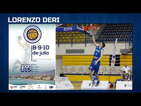 Basket Coach: Players Profile - Lorenzo Deri - Torneo di Melilla (SPA) Highlights