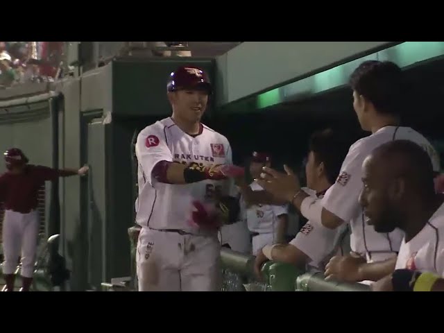 【7回裏】イーグルス・哲朗 待望の今季1号ソロで追い上げる!! 2016/7/5 E-F