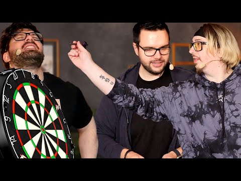 Das Dartbattle der GIGANTEN mit @Dhalucard, @TrilluXe, Leon und Matteo