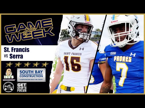 ‼️OFFICIAL HIGHLIGHTS‼️ St. Francis Lancers vs Serra Padres | GSF Game of the Week