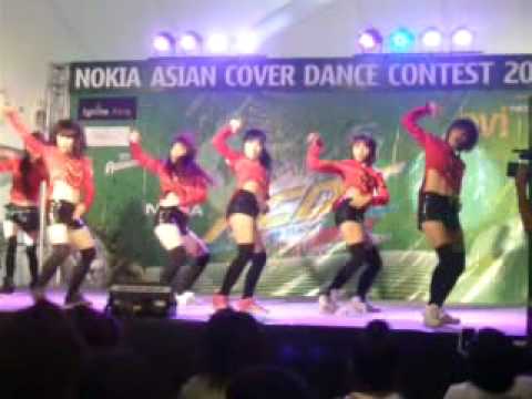 Pognon Cover After School Nokia ACDC audition stage100530