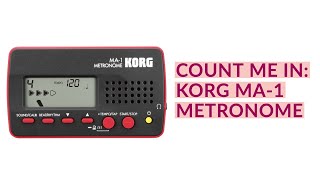 Video thumbnail for Count me in: Korg MA-1 Metronome by Ronan Conroy